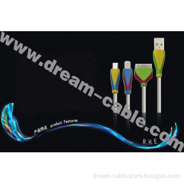 LED Light USB Cable for Smartphone